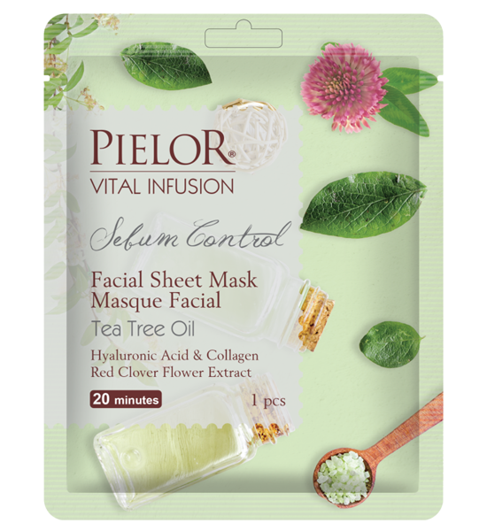 Pielor Vital Infusion Sebum Control Facial Sheet Mask